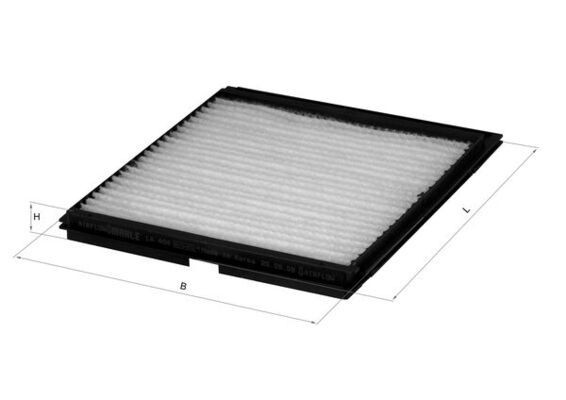 70360573 MAHLE ORIGINAL Particulate Filter, 240,0 mm x 204 mm x 20,0 mm Width: 204mm, Height: 20,0mm, Length: 240,0mm Cabin filter LA 404 buy