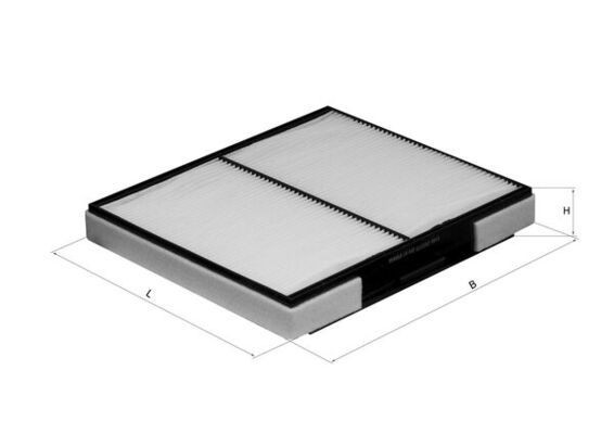 70377386 MAHLE ORIGINAL Particulate Filter, 241,0 mm x 270 mm x 34,0 mm Width: 270mm, Height: 34,0mm, Length: 241,0mm Cabin filter LA 440 buy