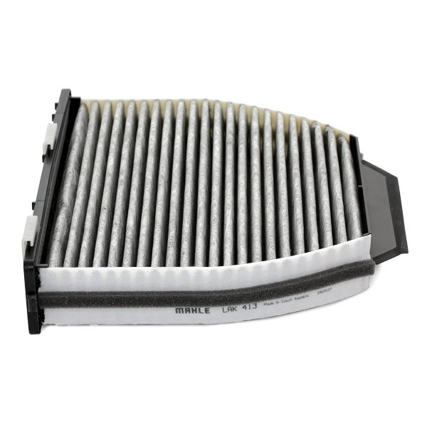 MAHLE ORIGINAL LA 413 Air conditioner filter Activated Carbon Filter, 253,4, 261,3 mm x 281, 284 mm x 77,0, 78,5 mm