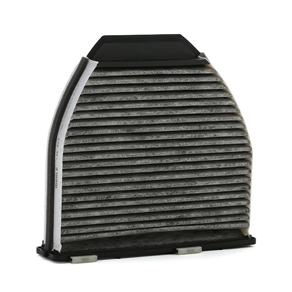 LAK413 Air con filter LAO 413 MAHLE ORIGINAL Activated Carbon Filter, 253,4, 261,3 mm x 281, 284 mm x 77,0, 78,5 mm