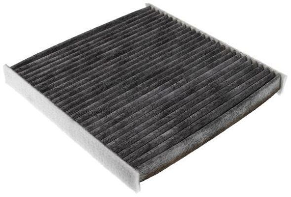 MAHLE ORIGINAL LAO 430 Air conditioner filter Activated Carbon Filter, 214,0 mm x 214 mm x 25,0 mm