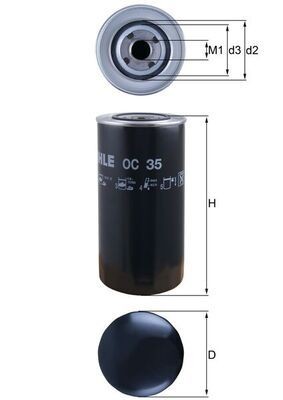 MAHLE ORIGINAL LX 1580 Air filter 334,5mm, 255,0, 203mm, Filter Insert