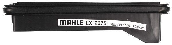 LX2675 Air filter 70385110 MAHLE ORIGINAL 46,8mm, 180mm, 193,5mm, Filter Insert