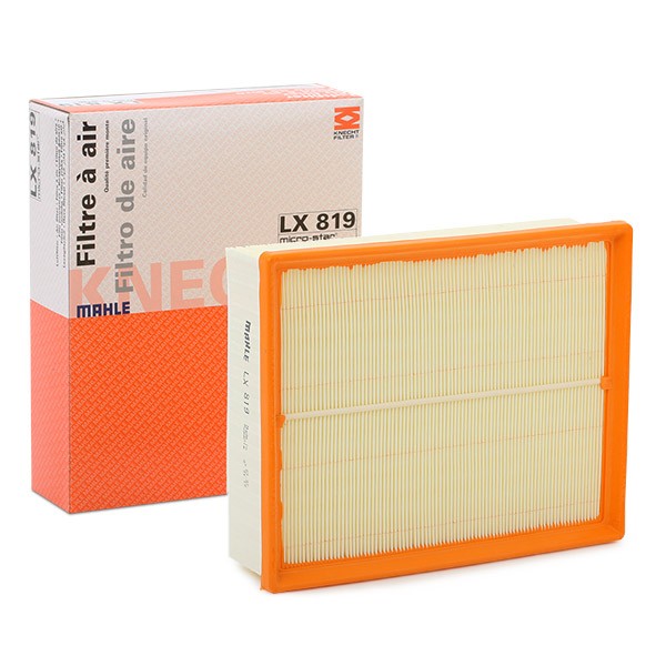Great value for money - MAHLE ORIGINAL Air filter LX 819