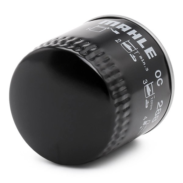 MAHLE ORIGINAL OC288 Engine oil filter M22x1,5, with one anti-return valve, Spin-on Filter