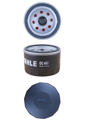 OEM-quality MAHLE ORIGINAL OC 467 Engine oil filter