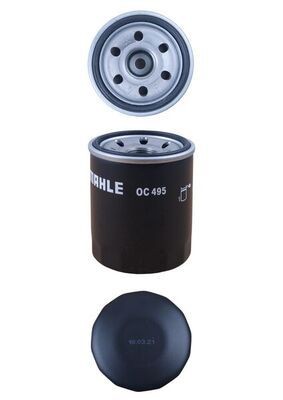 OC495 Oil filters MAHLE ORIGINAL OC 495 review and test