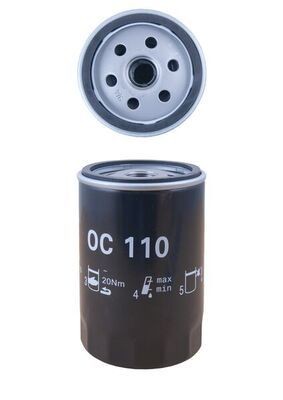 77020175 MAHLE ORIGINAL OC52 Oil filter 88087-4100