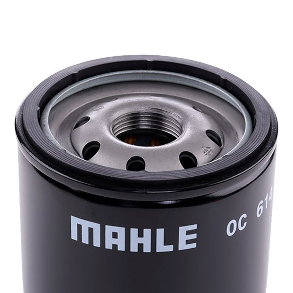 MAHLE ORIGINAL OC614 Engine oil filter M22x1,5, with one anti-return valve, Spin-on Filter