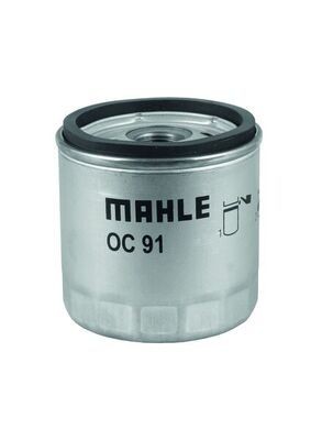 OEM-quality MAHLE ORIGINAL OC 91 Engine oil filter