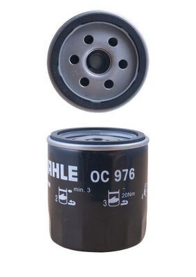 Oil filter OC 976 from MAHLE ORIGINAL