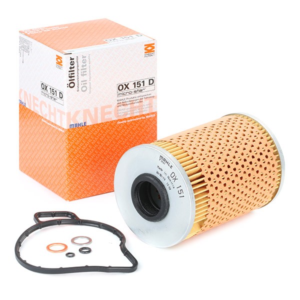 MAHLE ORIGINAL Oil filter OX 151D for BMW 3 Series