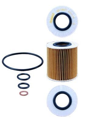 OX 166/1D MAHLE ORIGINAL 72551687 Oil Filter Filter Insert ▷ AUTODOC price  and review