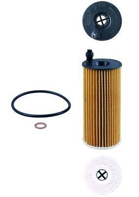 Oil filter OX 404D from MAHLE ORIGINAL
