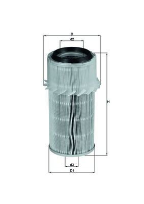 MAHLE ORIGINAL Coolant Filter WFC 20