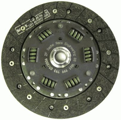 SACHS PERFORMANCE Performance 881861 999793 Clutch Disc 228mm, Number of Teeth: 28