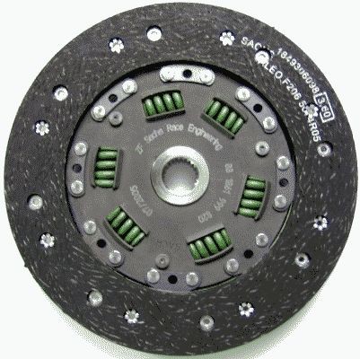 Clutch plate SACHS PERFORMANCE Performance 240mm, Number of Teeth: 23 - 881861 999820
