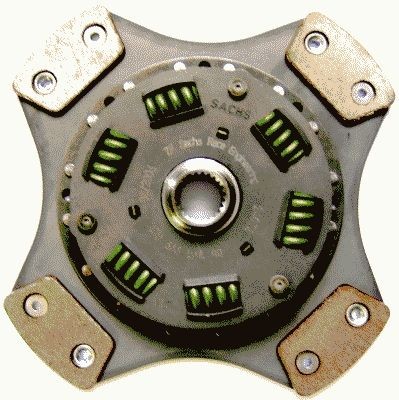 Clutch disc SACHS PERFORMANCE Performance 240mm, Number of Teeth: 23 - 881861 999821