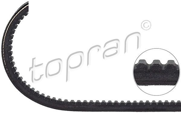 TOPRAN 100 241 Vee-belt Width: 10mm, Length: 950mm