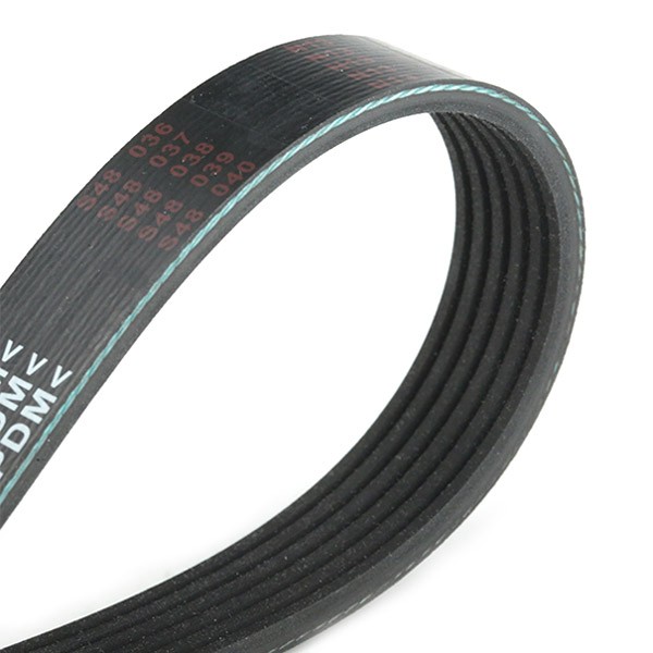 TOPRAN 6PK x 975 Aux belt 975mm, 6, EPDM (ethylene propylene diene Monomer (M-class) rubber)