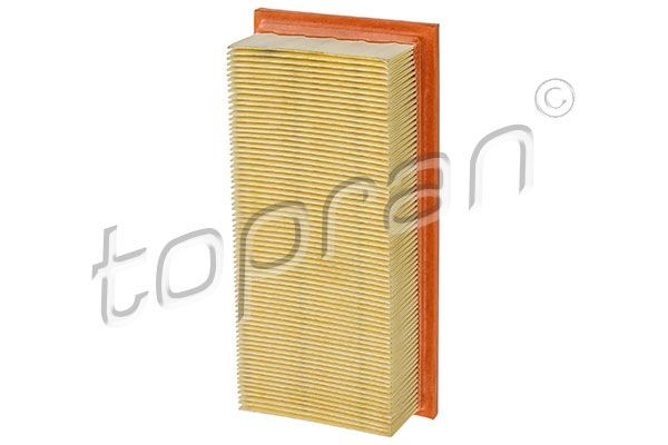 101 037 TOPRAN Air filters VW 49mm, 94mm, 200mm, rectangular, Foam, Filter Insert