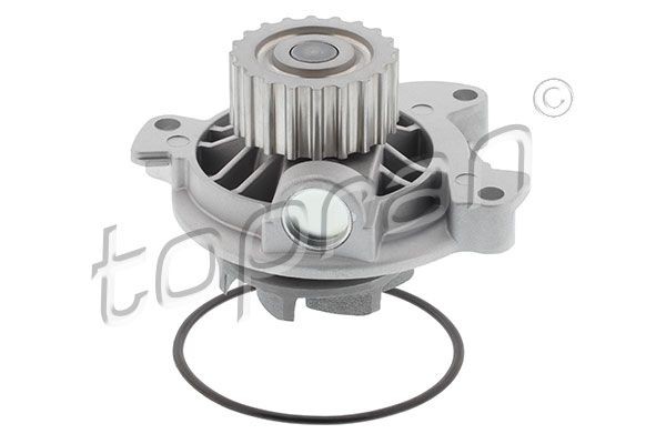 101 575 TOPRAN Water pumps AUDI Number of Teeth: 20, with water pump seal ring, with gear, Mechanical, for timing belt drive