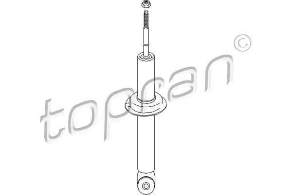 TOPRAN Stoßdämpfer Volkswagen 102 629 in Original Qualität