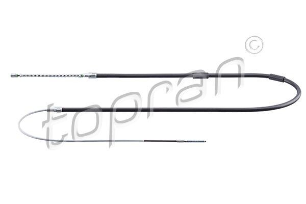 TOPRAN 102 632 Hand brake cable VW experience and price