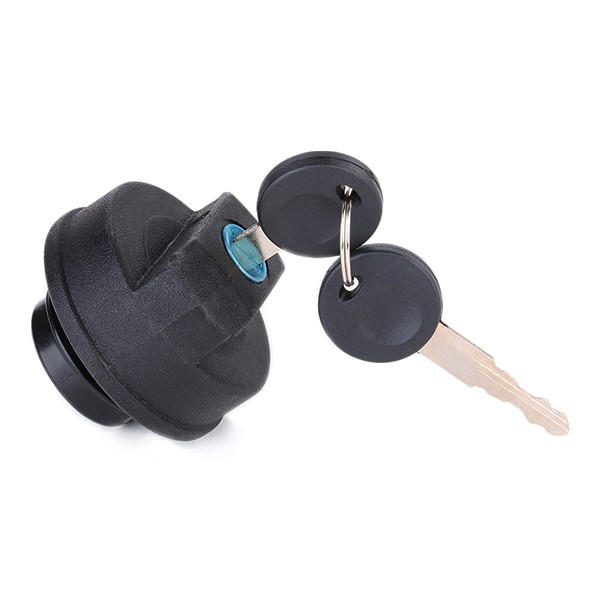 TOPRAN 102 746 Fuel cap with Integrated Lock, with two keys, black