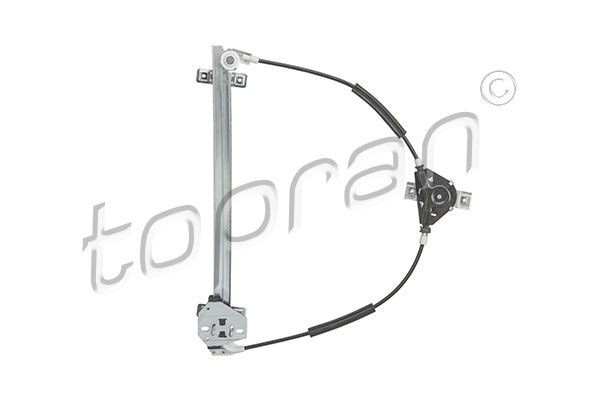 102 888 001 TOPRAN Right Front, Operating Mode: Manual, for left-hand/right-hand drive vehicles Doors: 2/4 Window mechanism 102 888 buy