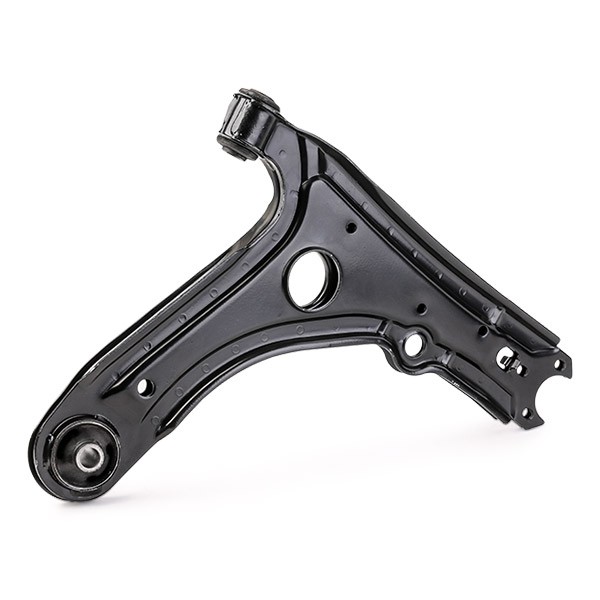 TOPRAN 103031 Suspension control arm with rubber-metal mounts, without ball joint, Front Axle Right, Front Axle Left, Control Arm, Sheet Steel, Cathodic Painting, Black-painted