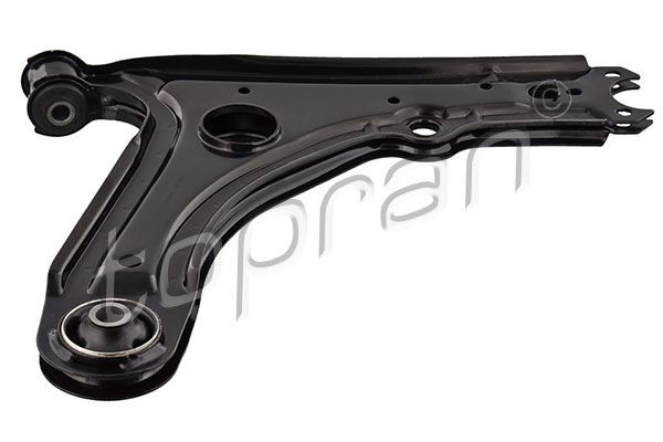 103031 Suspension wishbone arm 103 031 001 TOPRAN with rubber-metal mounts, without ball joint, Front Axle Right, Front Axle Left, Control Arm, Sheet Steel, Cathodic Painting, Black-painted