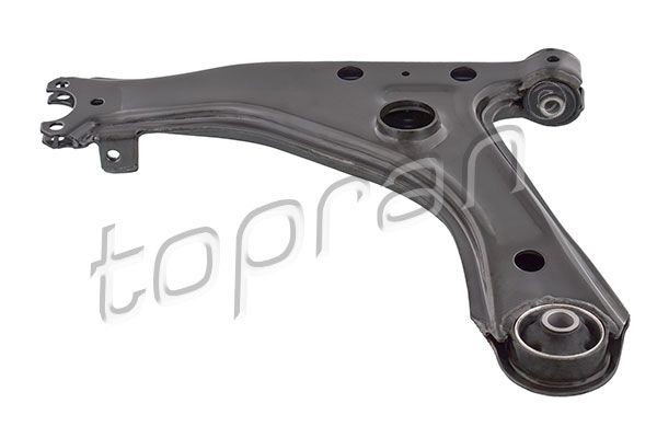 TOPRAN 103 032 Suspension arm with rubber-metal mounts, without ball joint, Front Axle Left, Control Arm, Sheet Steel, Cathodic Painting, Black-painted