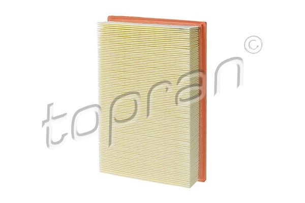 TOPRAN 103 175 Air filter 57mm, 185mm, 275mm, rectangular, Foam, Filter Insert