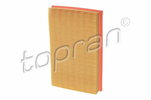 TOPRAN 103 176 Air filter 41mm, 185mm, 275mm, rectangular, Foam, Filter Insert