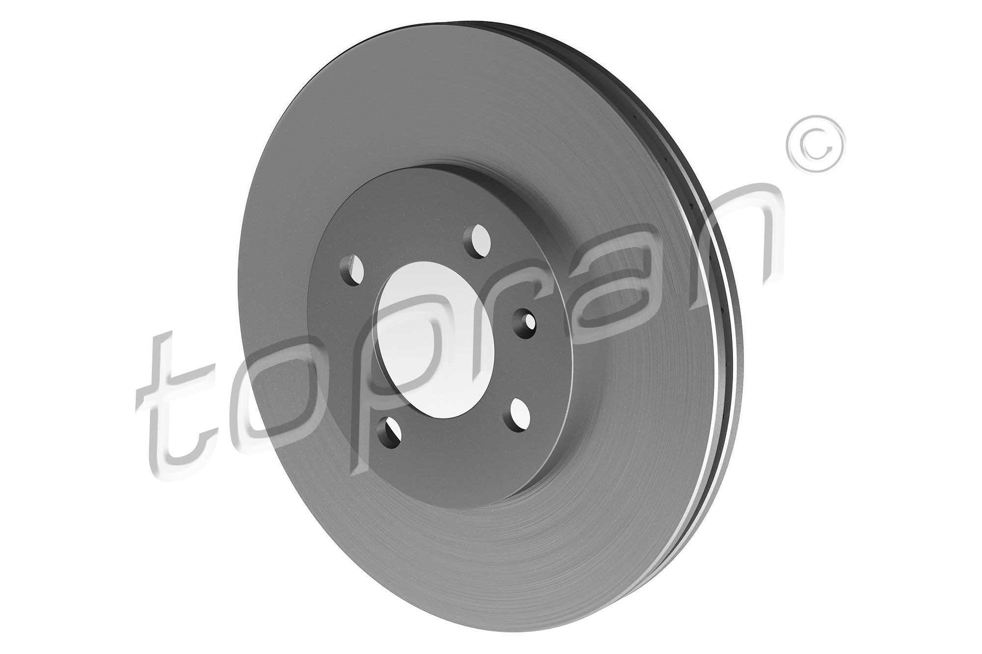 103 408 TOPRAN Brake rotors LAND ROVER Front Axle, 256x20mm, 4x100, Vented