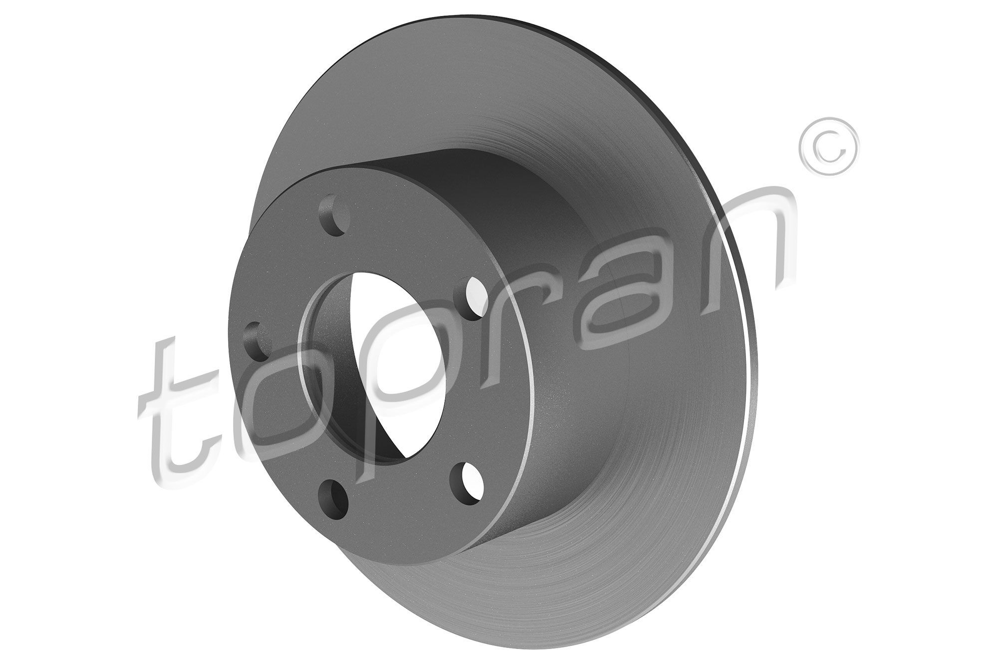 Volkswagen CRAFTER Brake discs and rotors 2723561 TOPRAN 103 757 online buy