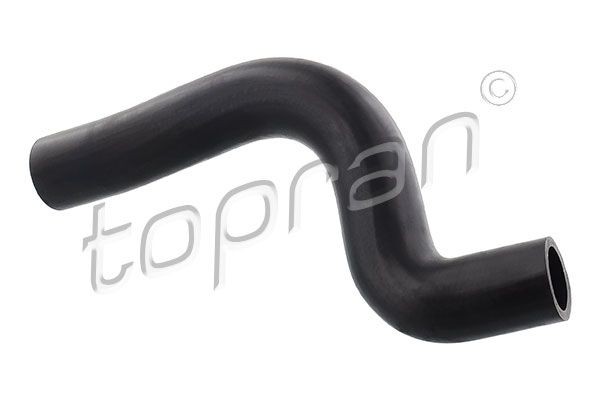 TOPRAN 103 835 Radiator Hose Upper, Rubber with fabric lining