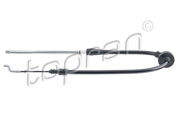 TOPRAN 104 084 Hand brake cable Left Rear, Right Rear