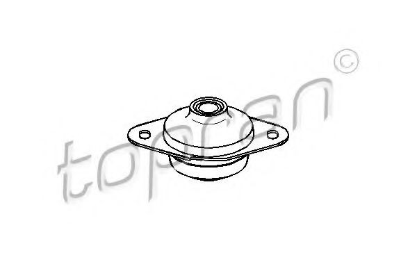 TOPRAN Motor mounts rear and front VW Polo 86c new 104 237