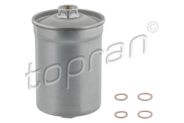 104 393 001 TOPRAN In-Line Filter, with gaskets/seals Height: 126mm Inline fuel filter 104 393 buy