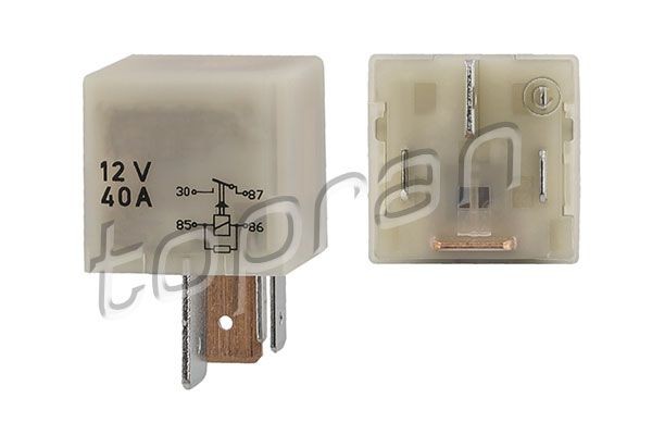 TOPRAN 107 258 Control unit, glow plug system AUDI A3 2013 in original quality