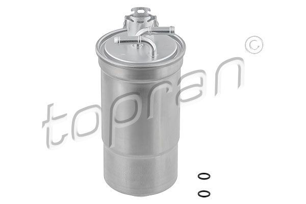 TOPRAN 107725 Fuel filters In-Line Filter, with water drain screw, 8mm, 8mm, with gaskets/seals