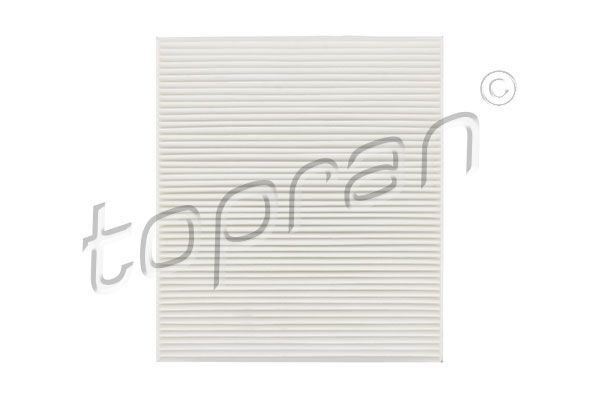 TOPRAN 109044 Air conditioner filter Pollen Filter, Filter Insert, 250 mm x 216 mm x 32 mm