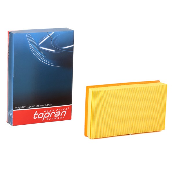 TOPRAN 109 961 Air filter 58mm, 189mm, 311mm, rectangular, Foam, Filter Insert, not for dusty operating conditions