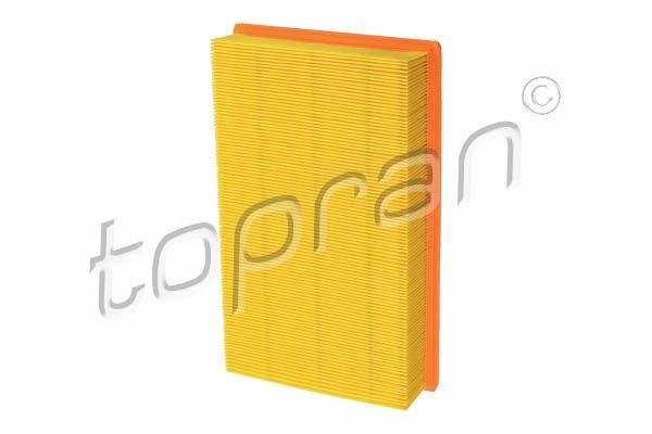 TOPRAN 109961 Engine filter 58mm, 189mm, 311mm, rectangular, Foam, Filter Insert, not for dusty operating conditions