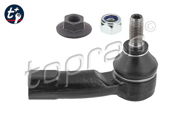 110 174 002 TOPRAN M 12 x 1,5 mm, Front Axle Right, with nut Tie rod end 110 174 buy