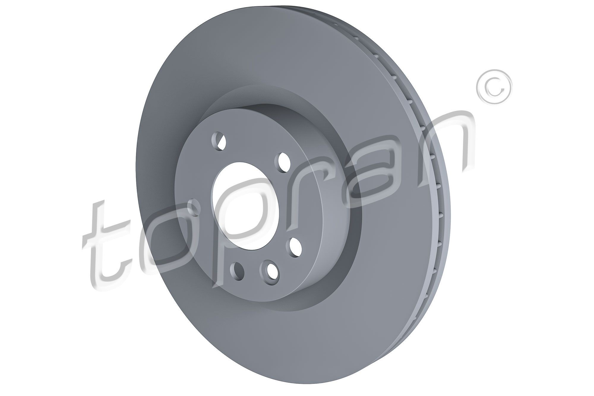 TOPRAN 110 429 Brake disc Front Axle, 333x32,5mm, 5x120, Vented, Coated