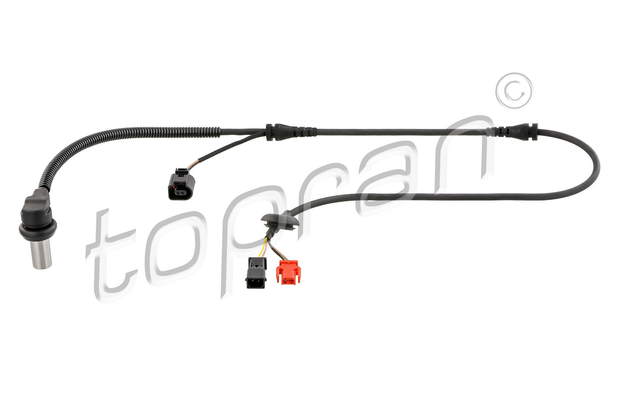 110 603 001 TOPRAN Front Axle Left, Front Axle Right, with cable, for vehicles with ABS, 1040mm Length: 1040mm Sensor, wheel speed 110 603 buy
