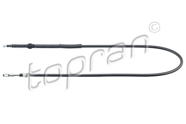 TOPRAN 110 727 Hand brake cable Left Rear, Right Rear, 1305mm